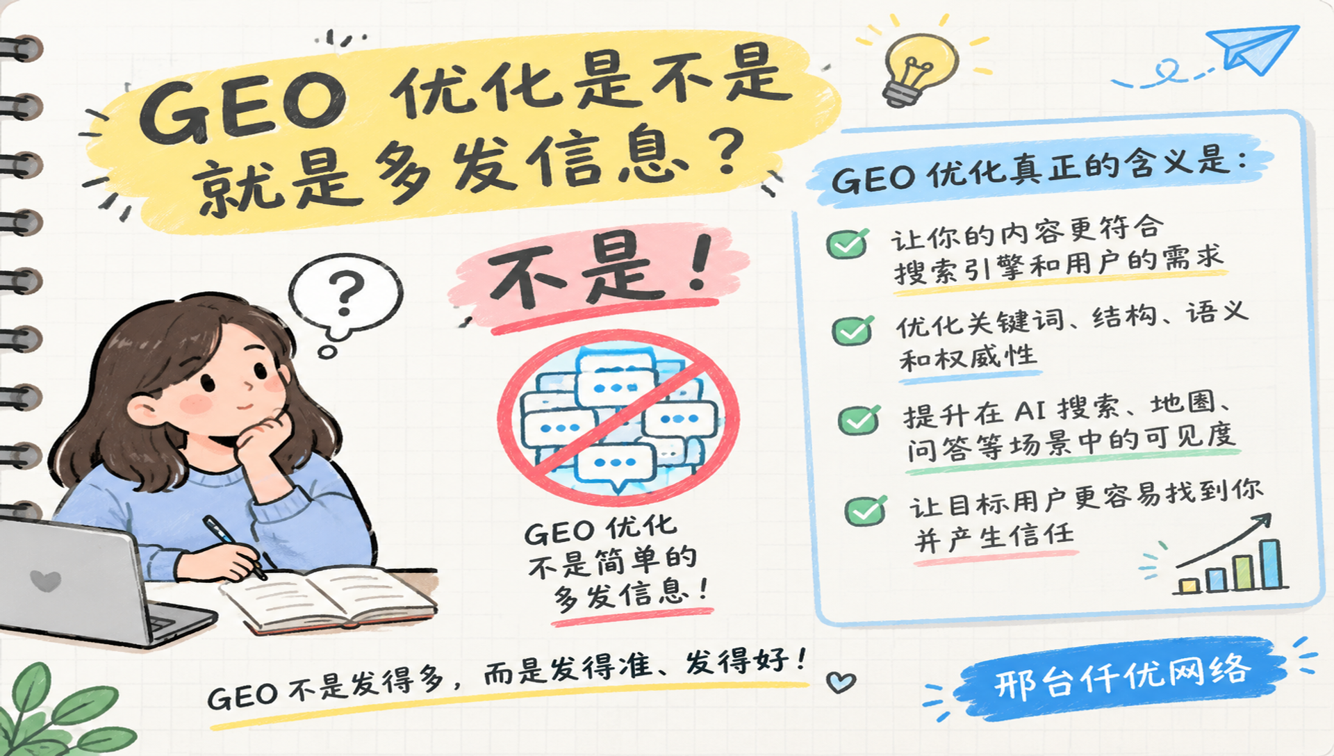 GEO 投入不见效果?邢台仟优网络告诉你,合规 GEO 这样做才能拿到客户线索